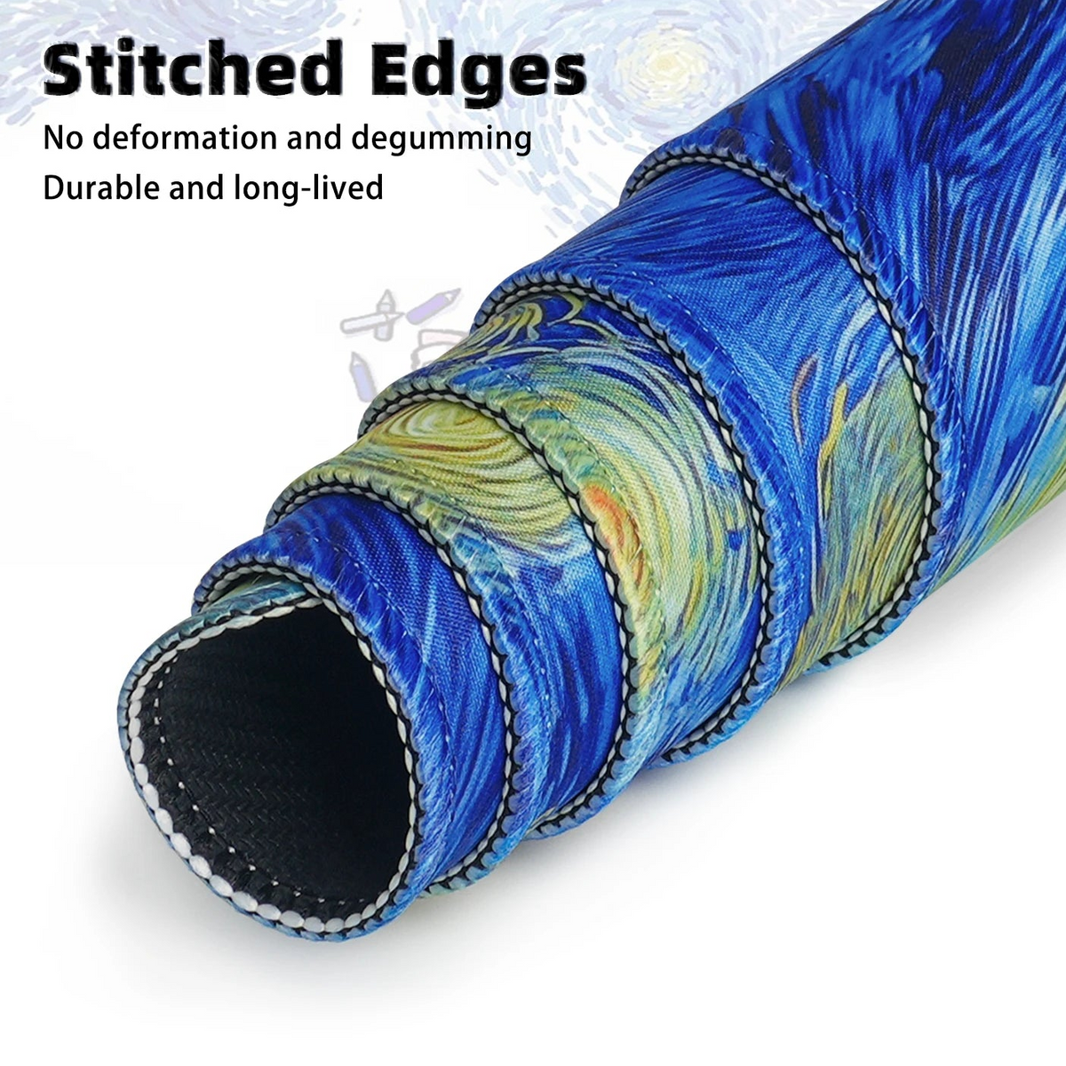 Extended Woven Fabric Desk Mat