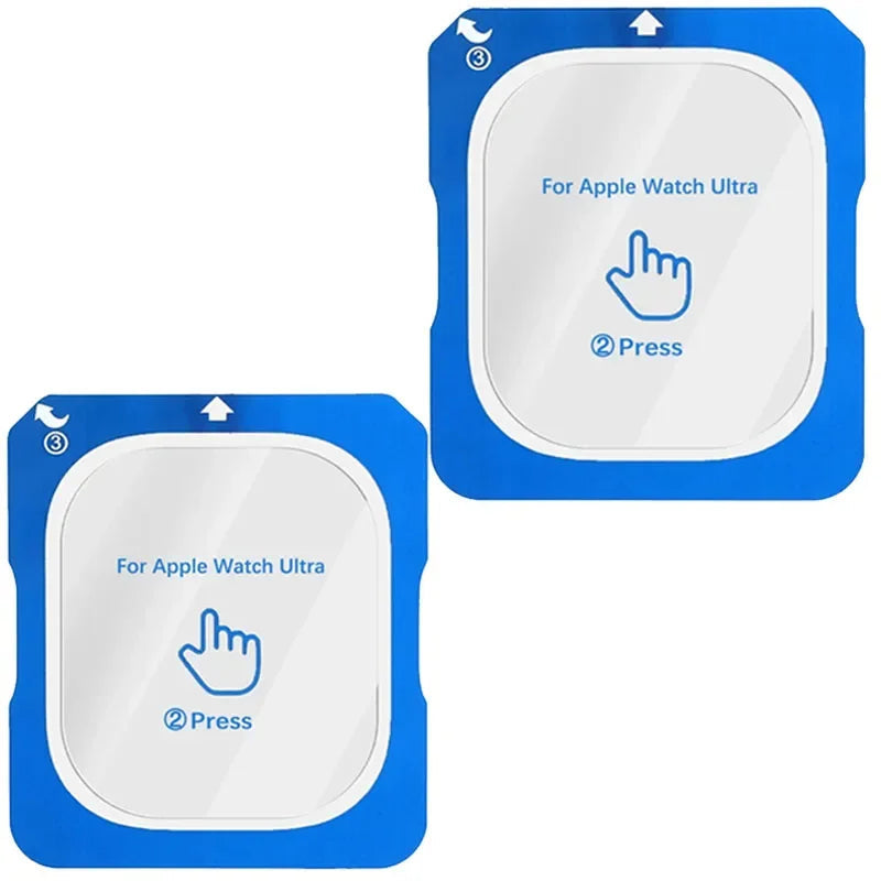2-Pack Tempered Glass Screen Protector for Apple Watch Ultra 3