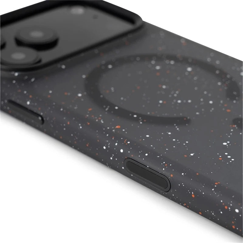 Shockproof Art Ink Dots Pattern MagSafe Case for iPhone 17 Series
