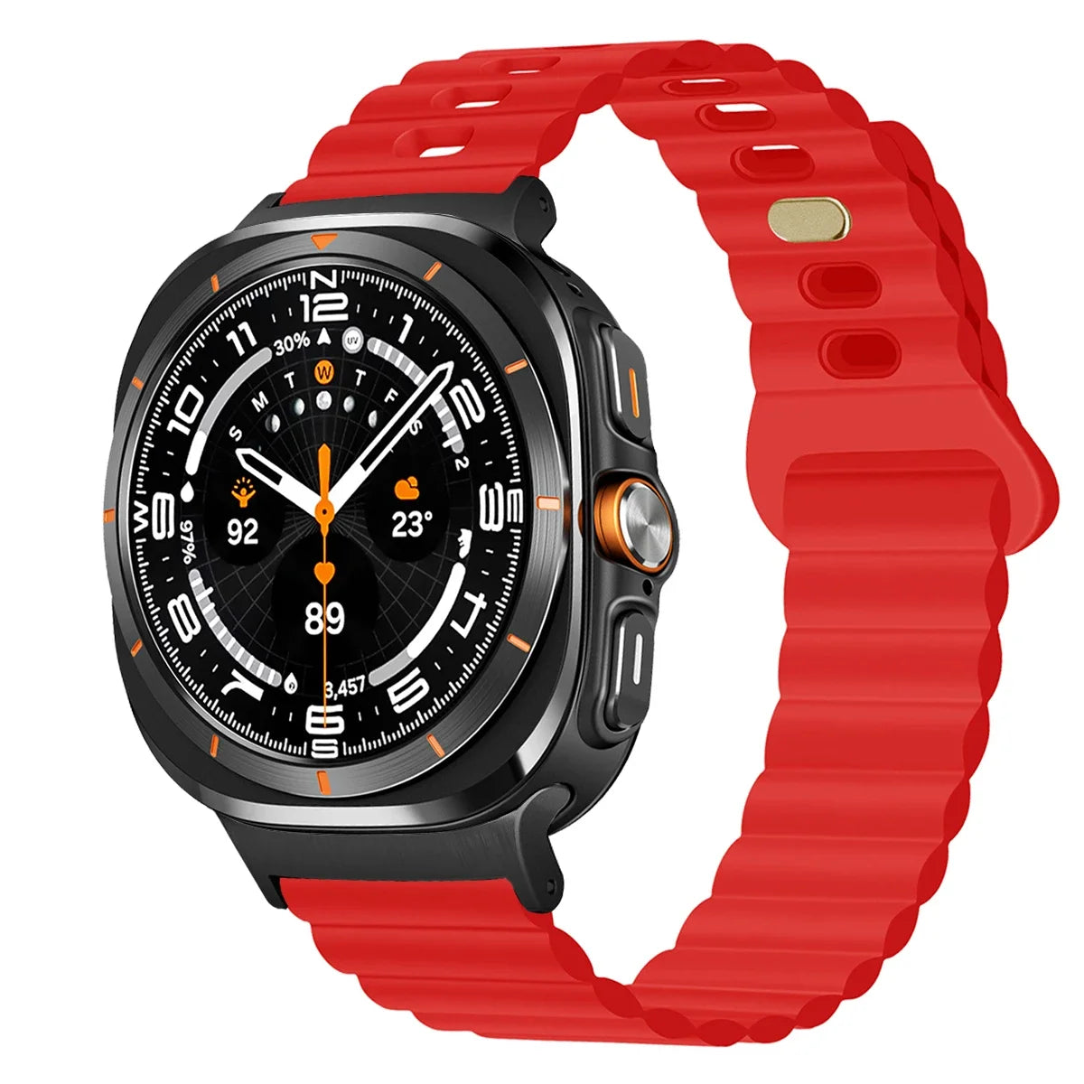Durable No Gaps Silicone Sport Band for Samsung Galaxy Watch Ultra