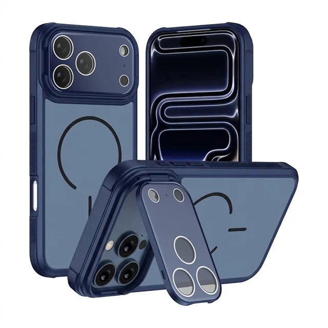 Frosted Matte MagSafe Case with Raised Lens Protection for iPhone 17 Series