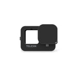 TELESIN Soft Silicone Case with Lens Cap & Wrist Strap for GoPro Hero