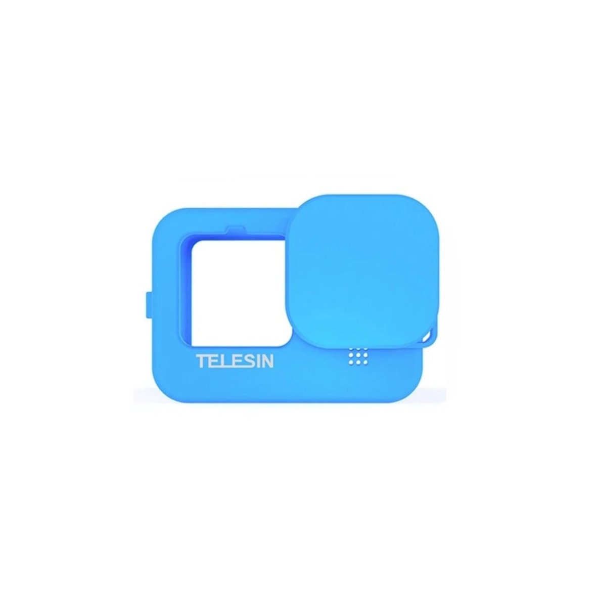 TELESIN Soft Silicone Case with Lens Cap & Wrist Strap for GoPro Hero