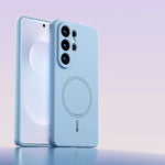 Shock-Absorbing Camera Protection Case with Raised Ring for Samsung Galaxy S25 Series