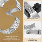 Durable Stainless Steel Wristband for Samsung Galaxy Watch 8 & Galaxy Watch 8 Classic