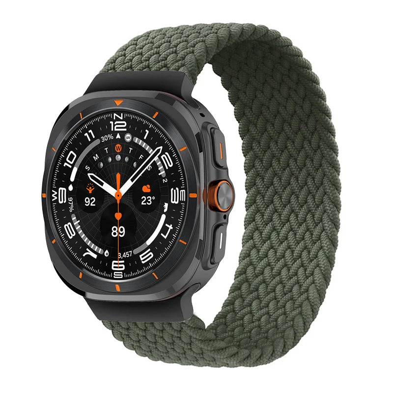 Braided Nylon Solo Loop for Samsung Galaxy Watch Ultra