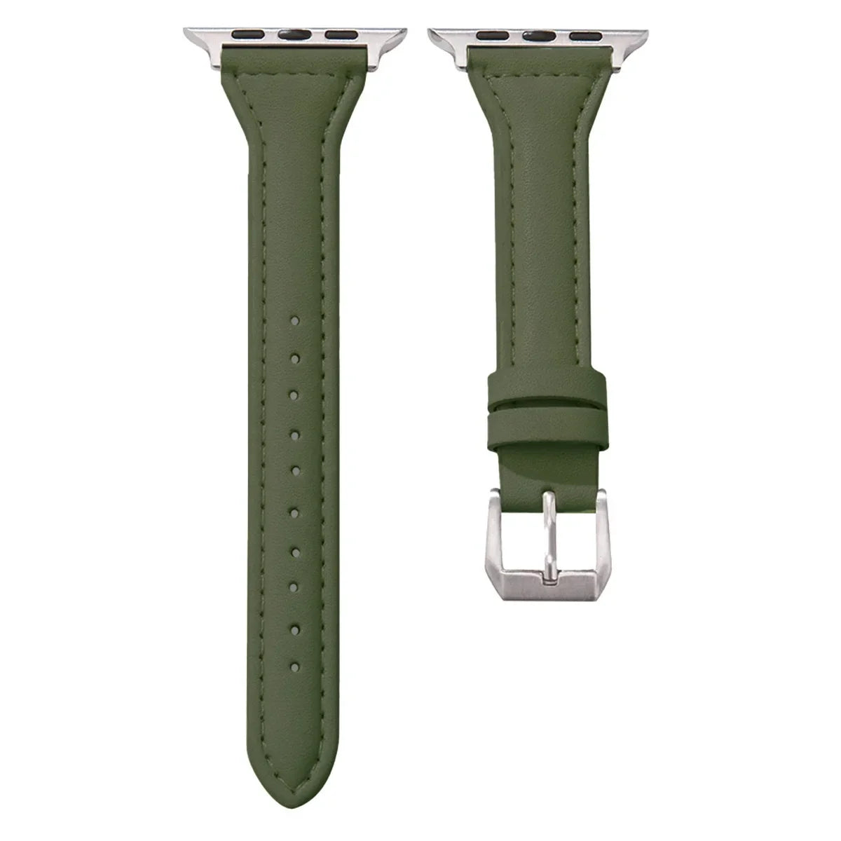 Elegant Slim Leather Strap for Apple Watch