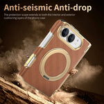Shockproof MagSafe Case with 360° Rotating Ring Stand for iPhone Duo