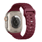 Durable Soft Silicone Watch Band for Apple Watch