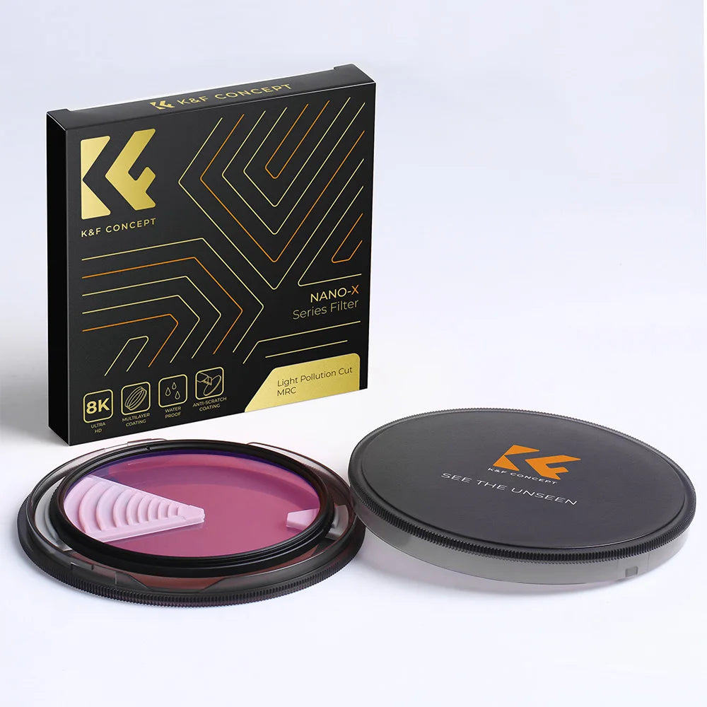 K&F Concept 52-82mm Night Photography Filter with Multi-Layer Nano Coating
