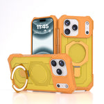 iPhone 17 Series MagSafe Case with 360° Stand Reinforced Corner Protection