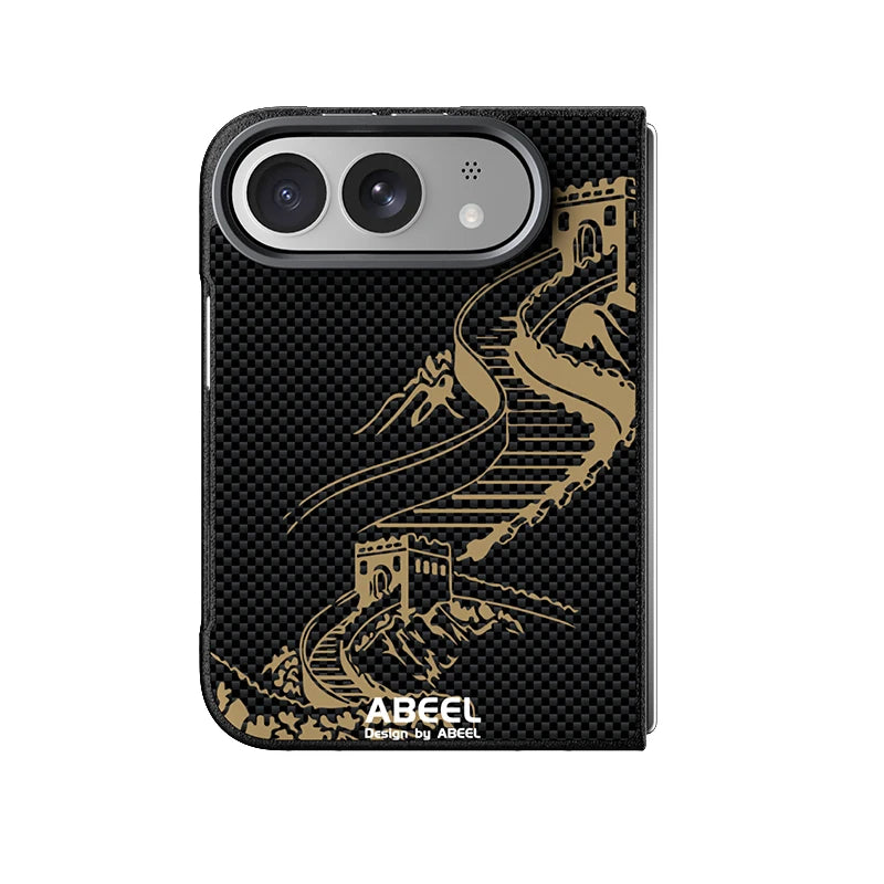 Carbon Fiber MagSafe Case with Raised Camera Protection for iPhone Duo