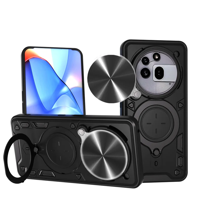 Nothing Phone 3a Pro Armor Shockproof Case with Lens Guard