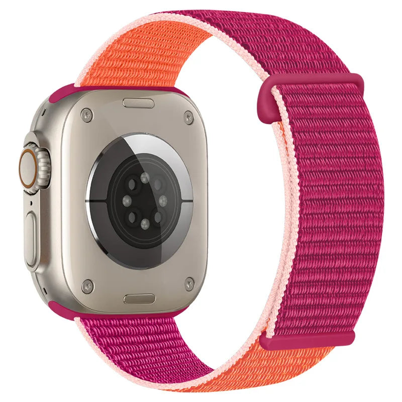 Comfortable Nylon Loop Strap for Apple Watch