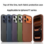 High-Quality Woven Texture MagSafe Case for iPhone 17 Series