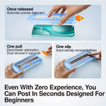 2-Pack Dust-Free Tempered Glass Screen Protector with Automatic Bubble Removal for OPPO Find X9 Series