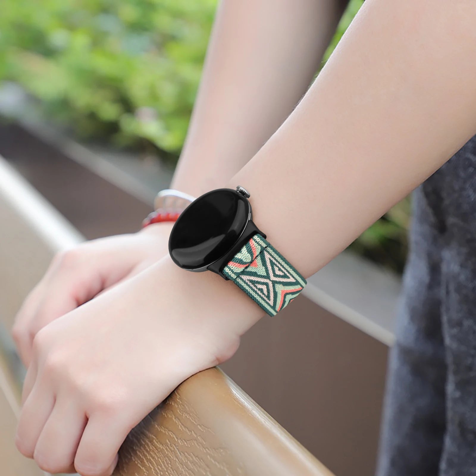 Elastic Nylon Strap for Google Pixel Watch