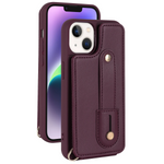 Crossbody Wristband Wallet Leather Card Slot Case for iPhone 15 Series