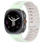 Silicone Sports Band with Magnetic Clasp Closure for Samsung Galaxy Watch Ultra 2