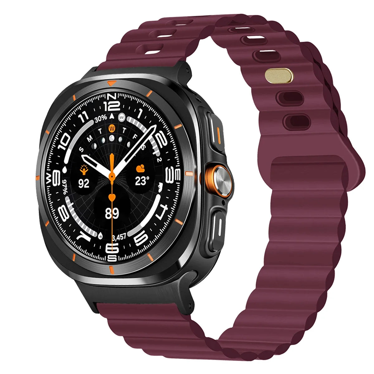 Durable No Gaps Silicone Sport Band for Samsung Galaxy Watch Ultra