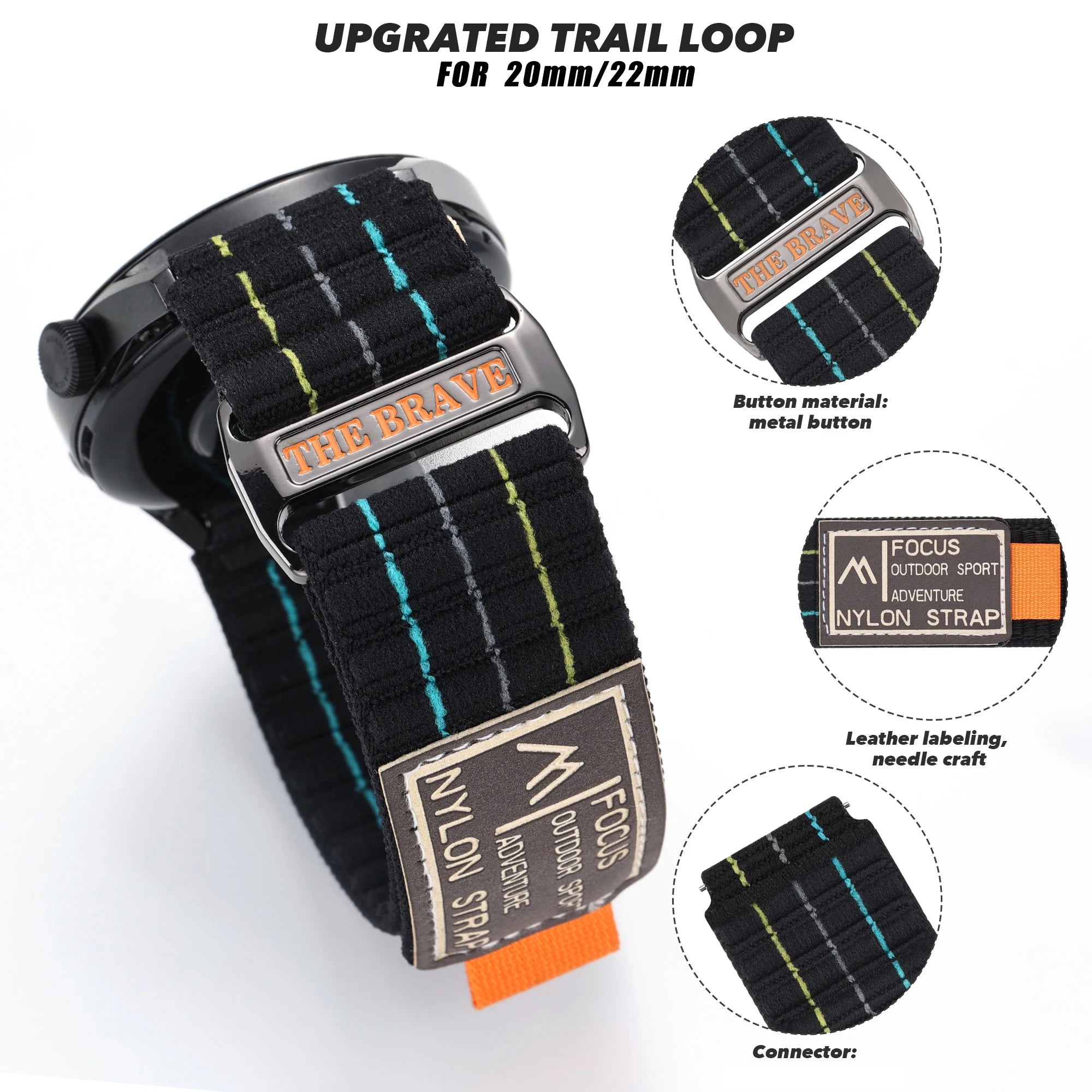 Samsung Galaxy Watch 7 Trail Loop Replacement Band
