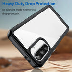 Samsung Galaxy A26 Clear Hard Case with Translucent Back Shell