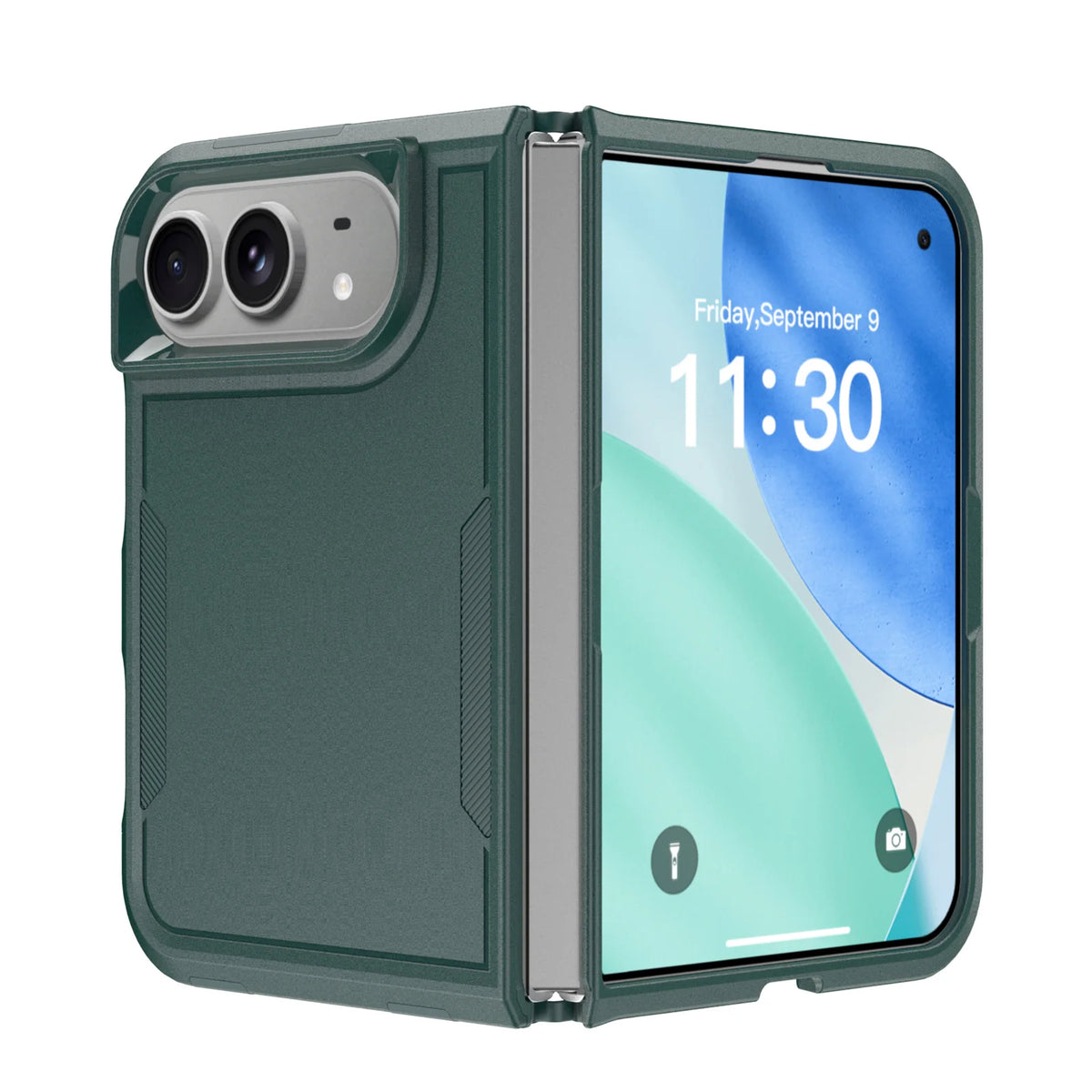 Dual Layer Shockproof Bumper Case with Four-Corner Guards for iPhone Duo