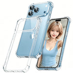Clear Thin TPU Shockproof Case for iPhone 17 Series