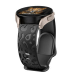 Engraved Silicone Strap for Samsung Galaxy Watch 6 & Galaxy Watch 6 Classic