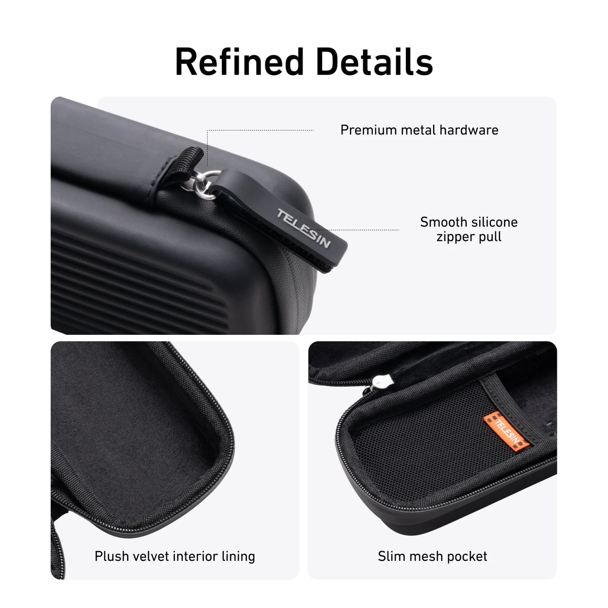 TELESIN Mini Waterproof Storage Bag for DJI Osmo Pocket 4