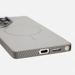 Ultrathin Magnetic Carbon Fiber PC Case for Samsung Galaxy S25 Series
