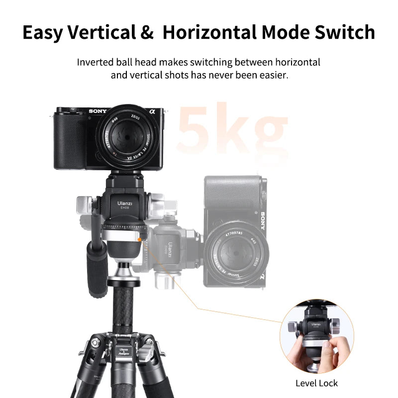Ulanzi EH09 Inverted Tripod Ball Head