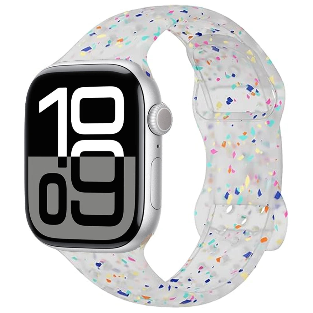 Breathable Sport Silicone Strap for Apple Watch