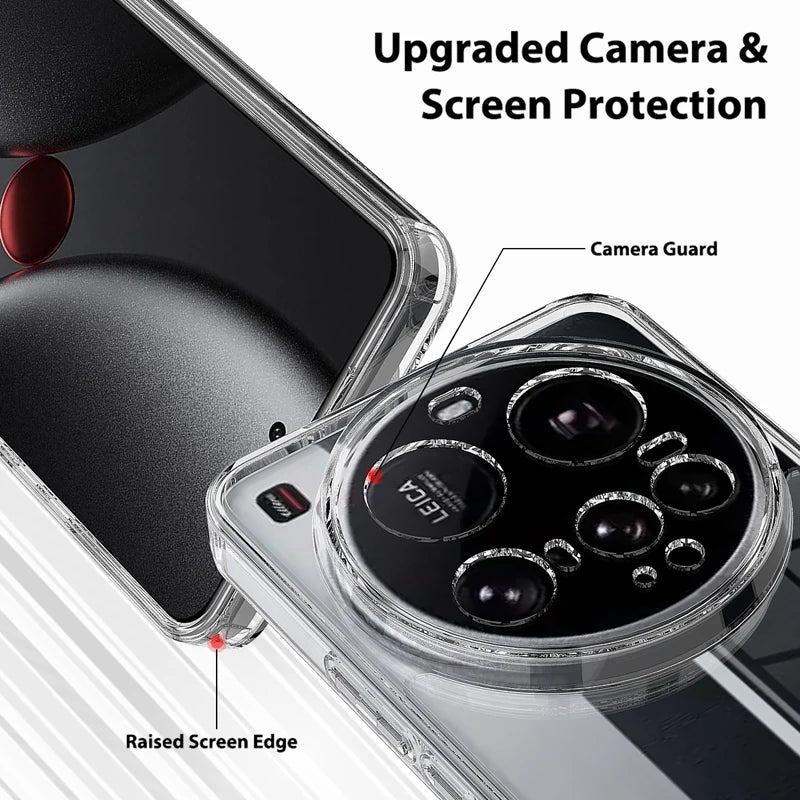 Anti-Scratch Crystal Clear Case for Xiaomi 15 Ultra