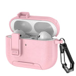 Premium Leather Protective Case with Secure Lock for AirPods Pro 3