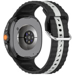 Dual-Color Silicone Strap for Samsung Galaxy Watch 8 / Galaxy Watch 8 Classic