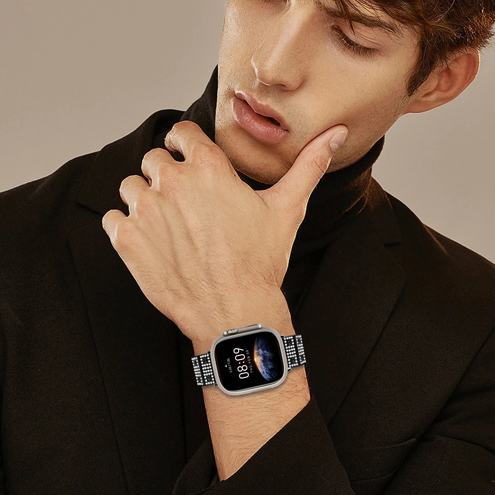 Sparkling Diamond Glitter Strap for Apple Watch