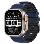 Two-Tone Silicone Replacement Band for Apple Watch