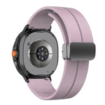 Silicone Magnetic Buckle Strap for Samsung Galaxy Watch 8 /  Galaxy Watch 8 Classic