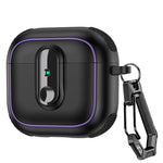 Shockproof Padded Case with Metal Carabiner Clip for AirPods 3