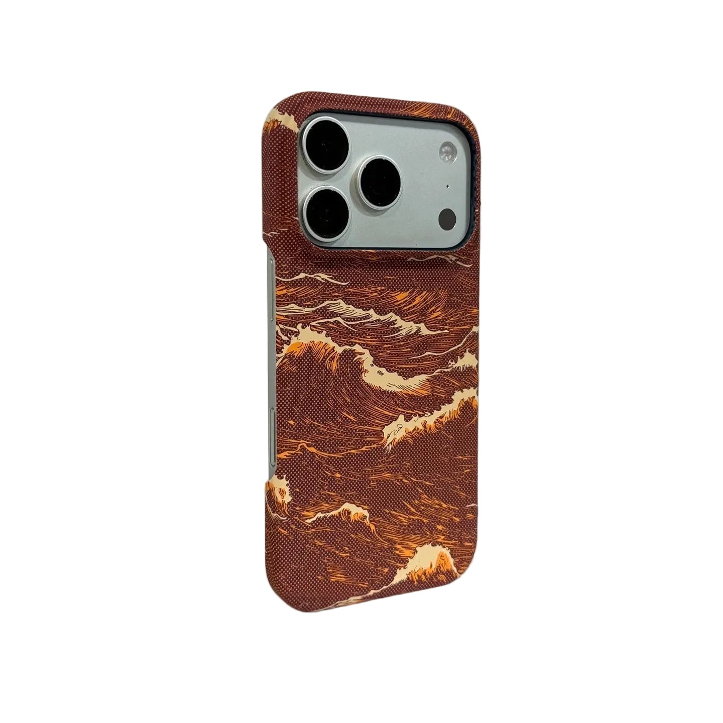 Ocean Wave Pattern Kevlar MagSafe Case for iPhone 17 Series