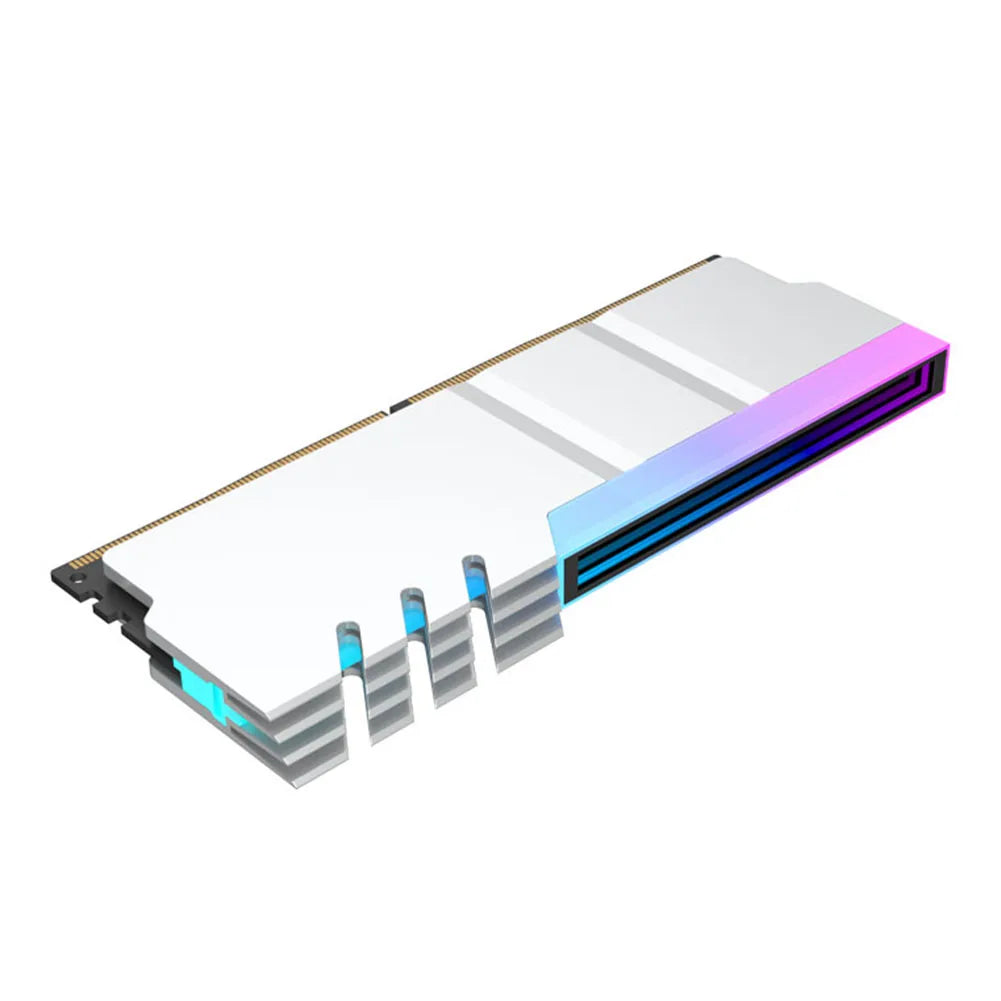 Aluminum Alloy Memory Heat Sink with AURA Sync Support
