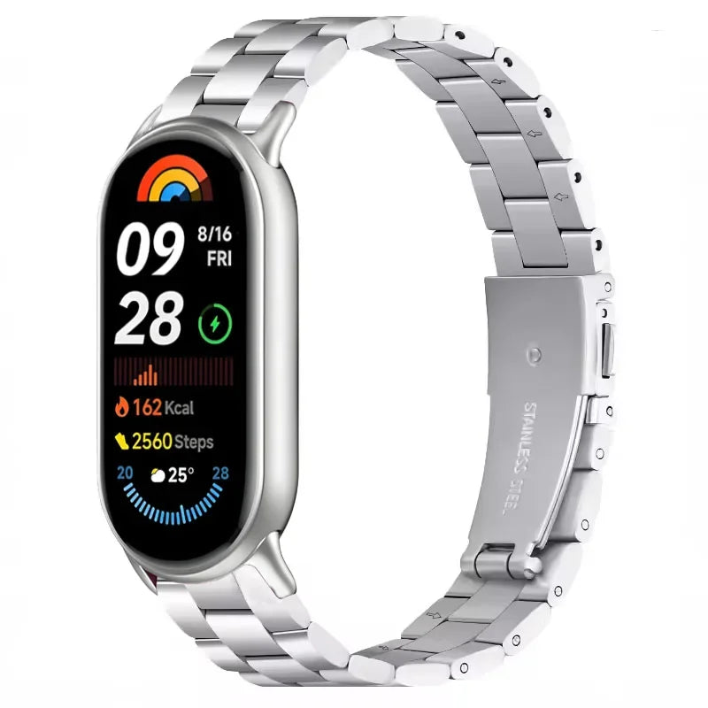 Elegant Metal Strap for Xiaomi Smart Band 10