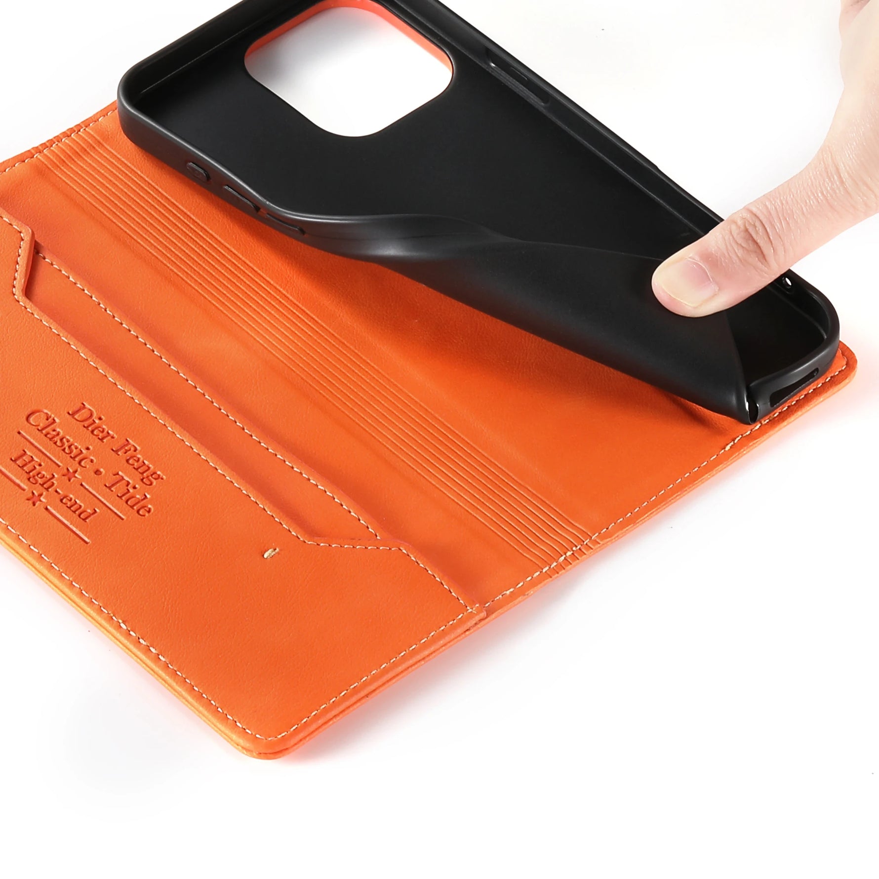 Samsung Galaxy A57 Leather Wallet Case with RFID Blocking