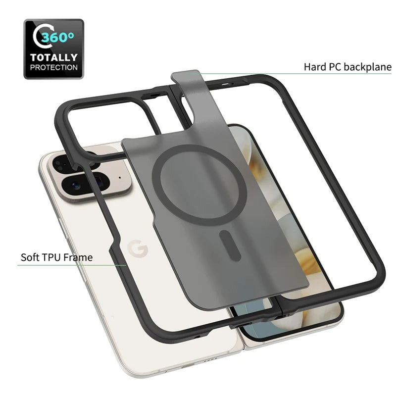 Smooth Touch Matte Magnetic Case for Google Pixel 10 Pro Fold