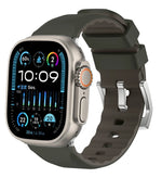 Dual Color Silicone Strap for Apple Watch
