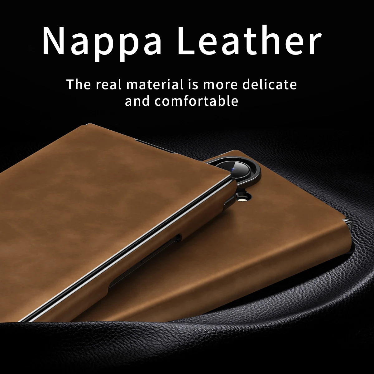 Samsung Galaxy Z TriFold Magnetic Leather Case