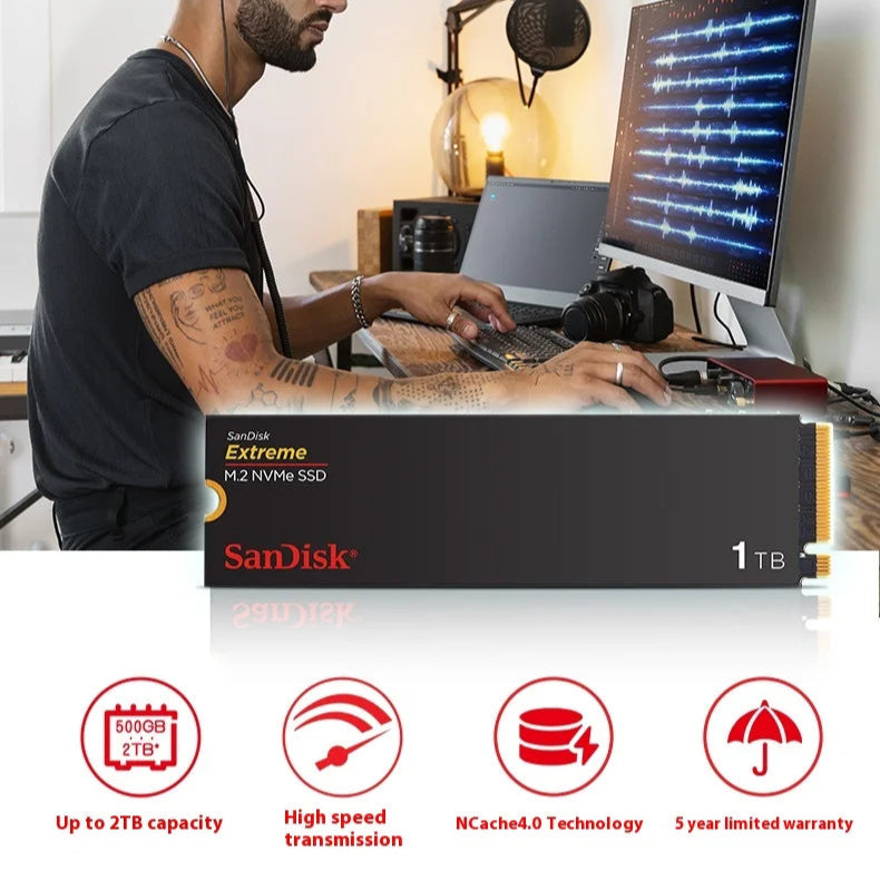 SanDisk Extreme High-Speed M.2 NVMe SSD