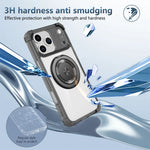Shockproof Armor MagSafe Case with 360° Rotating Bracket for iPhone 17 Series