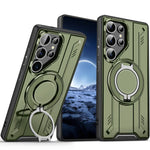 Heavy-Duty Armor Magnetic Phone Case for Samsung Galaxy S25 Series